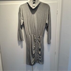 Light Gray Long Sleeve Dress